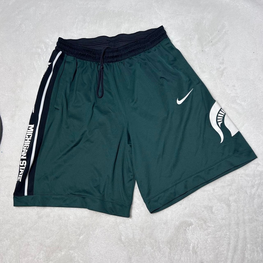 Nike Michigan State green basketball shorts Size XXL #NBA #basketball